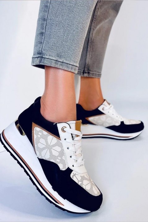 Sneakersy LOBRELZA, Kolor : czarny, IVET.PL - Modna odzież