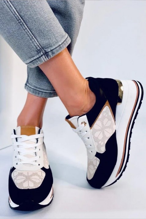 Sneakersy LOBRELZA, Kolor : czarny, IVET.PL - Modna odzież