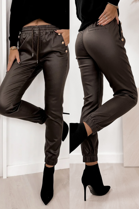 Spodnie SLOMENGA, Kolor : brązowy, IVET.PL - Modna odzież