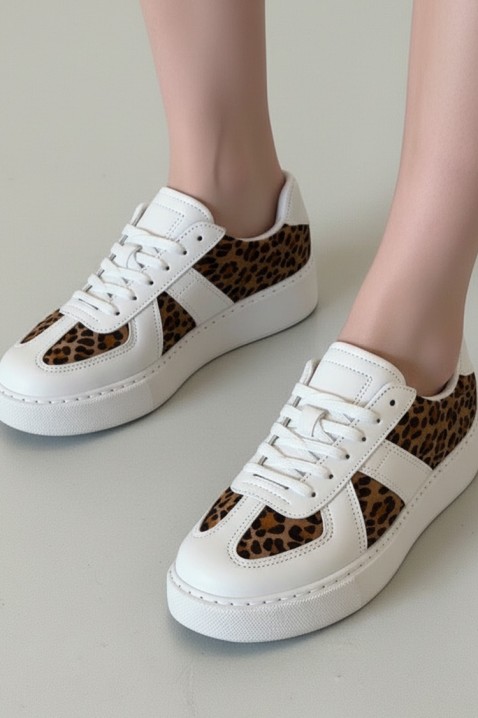 Tenisówki DAMONDA WHITE, Kolor : biały, IVET.PL - Modna odzież