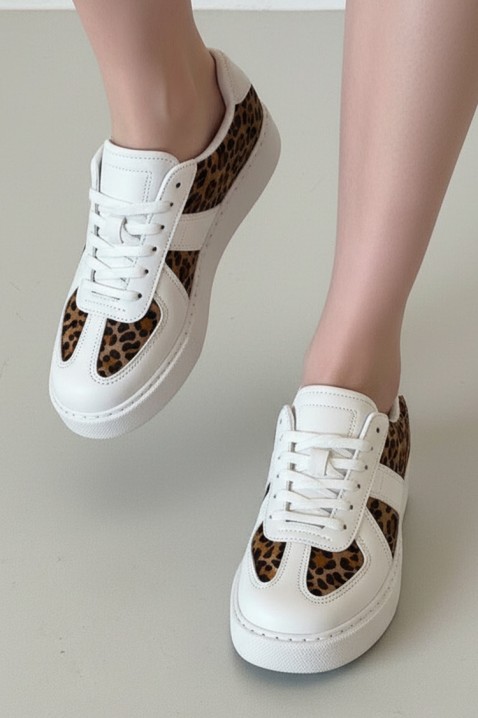 Tenisówki DAMONDA WHITE, Kolor : biały, IVET.PL - Modna odzież