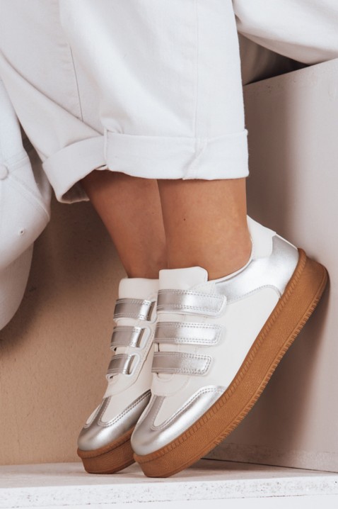 Tenisówki SERBRONZA, Kolor : srebrny, IVET.PL - Modna odzież