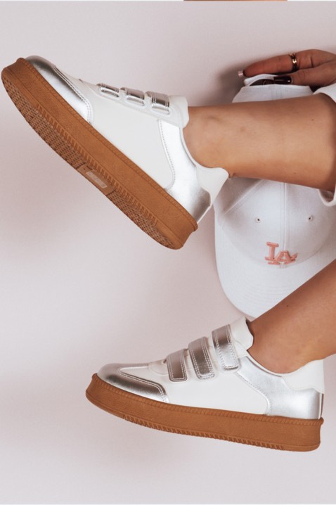 Tenisówki SERBRONZA, Kolor : srebrny, IVET.PL - Modna odzież