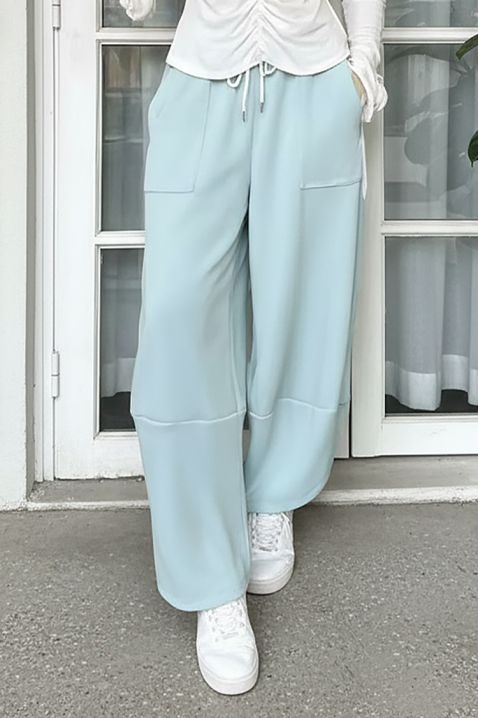 Spodnie SAGUERA SKY, Kolor : błękitny, IVET.PL - Modna odzież