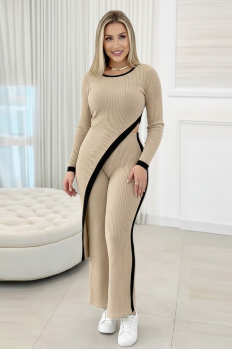 Komplet RABRELDA, Kolor :  beżowy, IVET.PL - Modna odzież