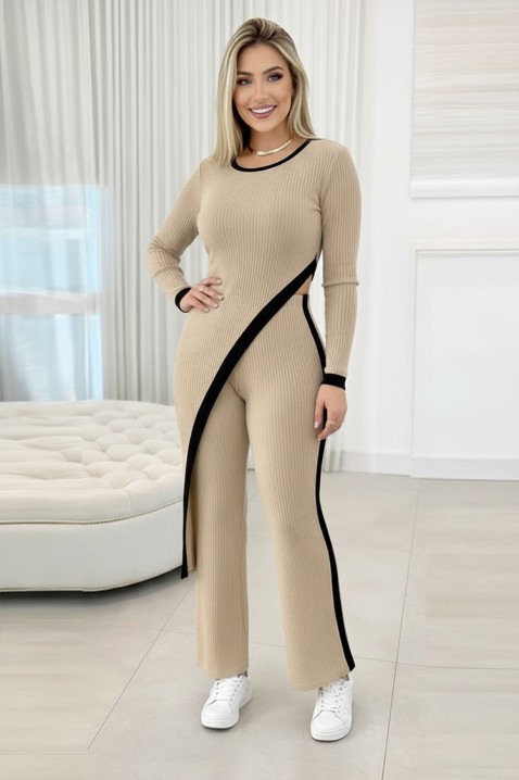 Komplet RABRELDA, Kolor :  beżowy, IVET.PL - Modna odzież