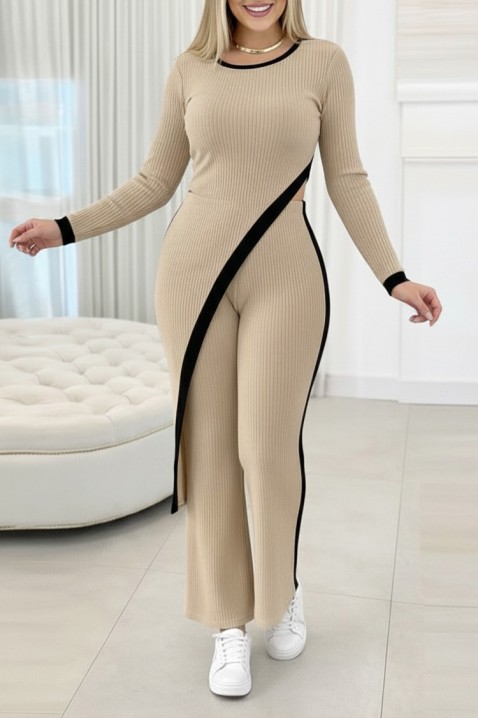 Komplet RABRELDA, Kolor :  beżowy, IVET.PL - Modna odzież