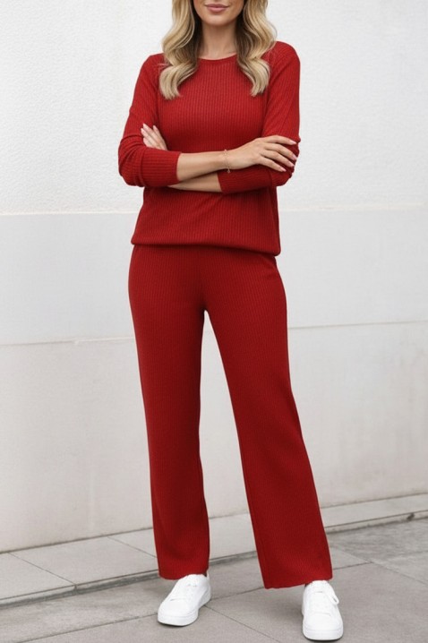 Komplet NIOGELJA RED, Kolor : czerwony, IVET.PL - Modna odzież