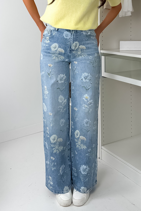 Jeansy ALEROZA, Kolor : błękitny, IVET.PL - Modna odzież