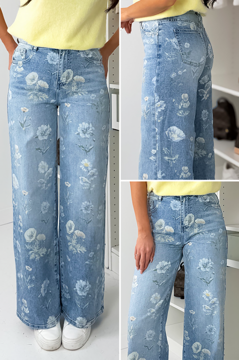 Jeansy ALEROZA, Kolor : błękitny, IVET.PL - Modna odzież