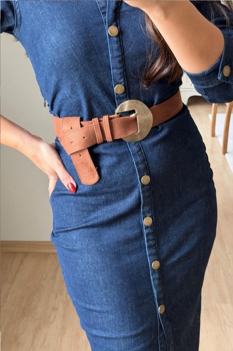 Sukienka MINANZA, Kolor : chabrowy, IVET.PL - Modna odzież