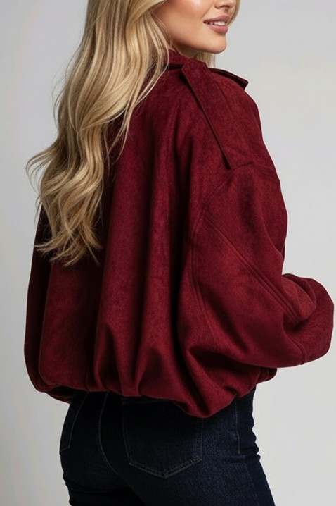 Kurtka ZERLENDA BORDO, Kolor : bordowy, IVET.PL - Modna odzież