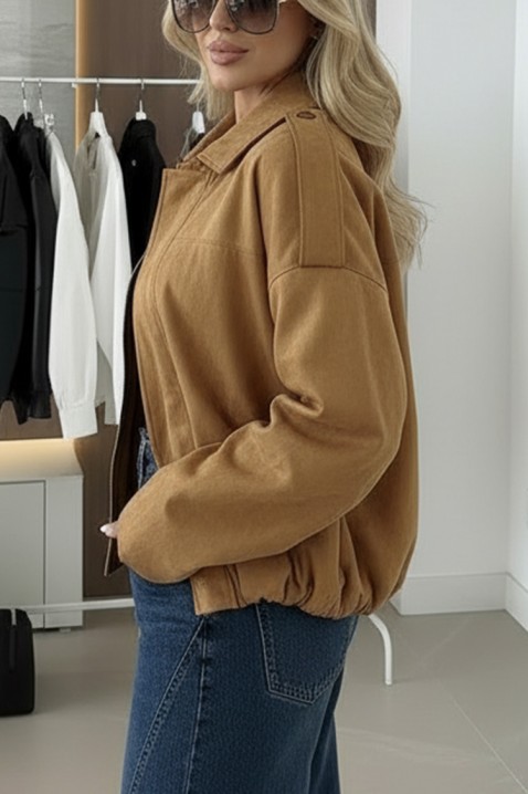 Kurtka ZERLENDA CAMEL, Kolor : jasnobrązowy, IVET.PL - Modna odzież