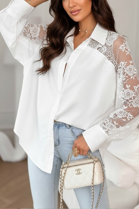 Koszula ARZILDA WHITE, Kolor : biały, IVET.PL - Modna odzież