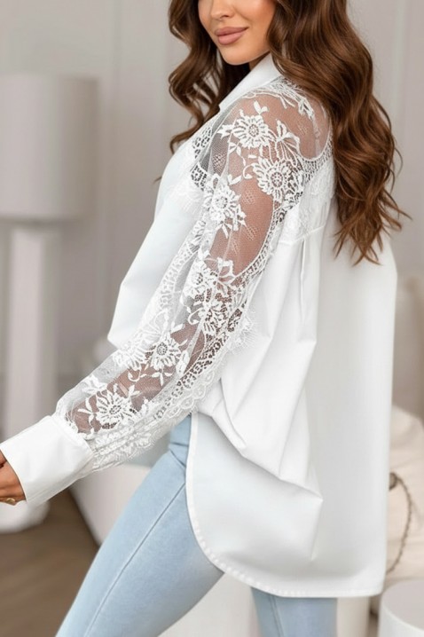 Koszula ARZILDA WHITE, Kolor : biały, IVET.PL - Modna odzież