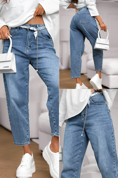 Jeansy MELOVORDA, Kolor : chabrowy, IVET.PL - Modna odzież