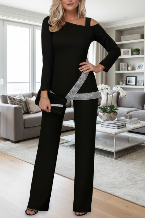 Komplet GELANDA BLACK, Kolor : czarny, IVET.PL - Modna odzież