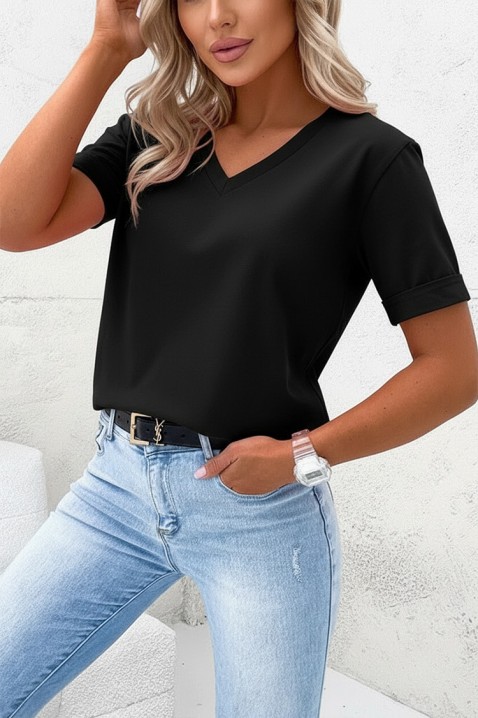 Koszulka BELDINDA BLACK, Kolor : czarny, IVET.PL - Modna odzież