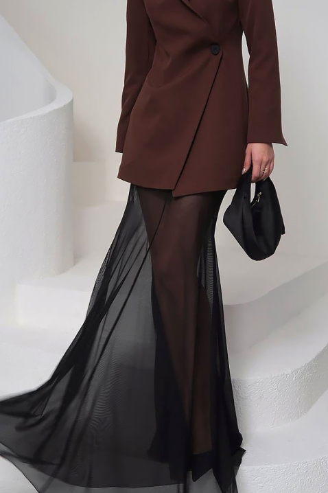 Komplet ZAFRINZA BROWN, Kolor : brązowy, IVET.PL - Modna odzież