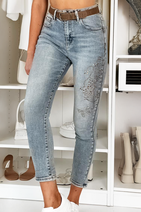 Jeans BLESTOLDA, Kolor : błękitny, IVET.PL - Modna odzież