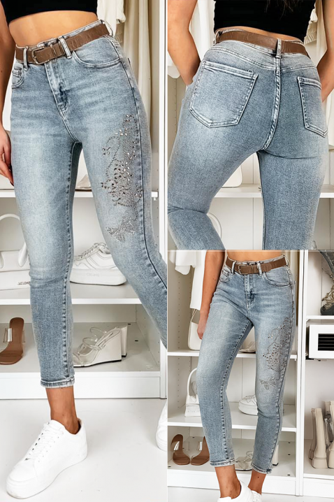 Jeans BLESTOLDA, Kolor : błękitny, IVET.PL - Modna odzież