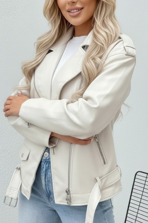 Kurtka ORSULZA, Kolor : ecru, IVET.PL - Modna odzież