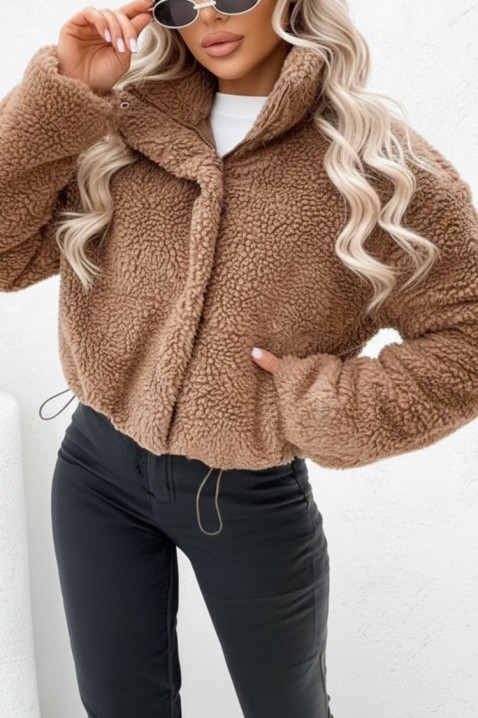 Kurtka BEROLZA, Kolor : brązowy, IVET.PL - Modna odzież