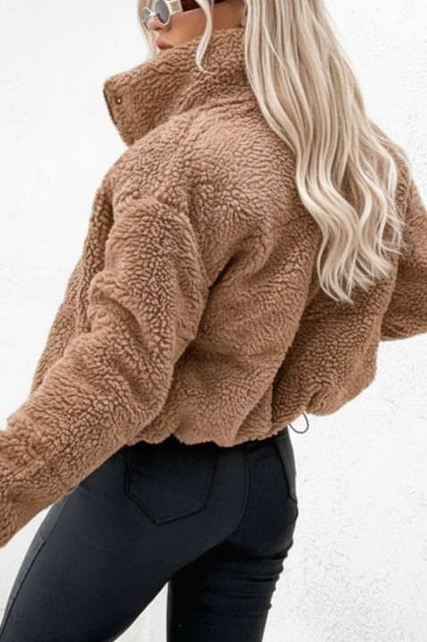 Kurtka BEROLZA, Kolor : brązowy, IVET.PL - Modna odzież