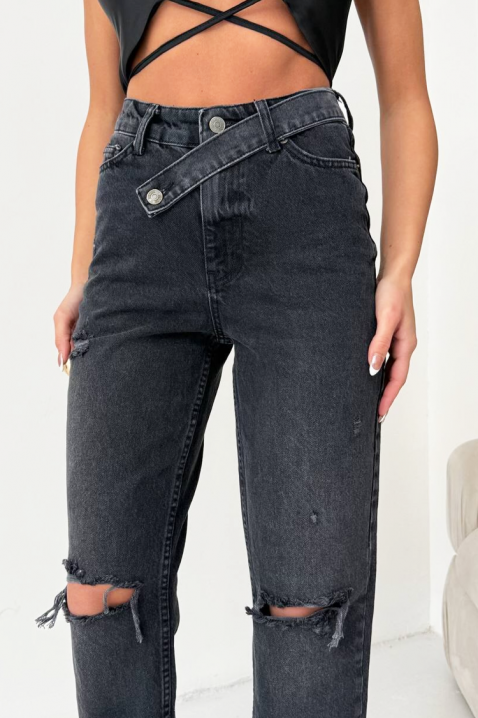 Jeansy LEORINZA, Kolor : czarny, IVET.PL - Modna odzież