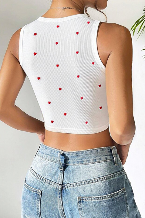 Top SERZILDA, Kolor : biały, IVET.PL - Modna odzież