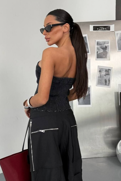 Gorset ERELONZA BLACK, Kolor : czarny, IVET.PL - Modna odzież