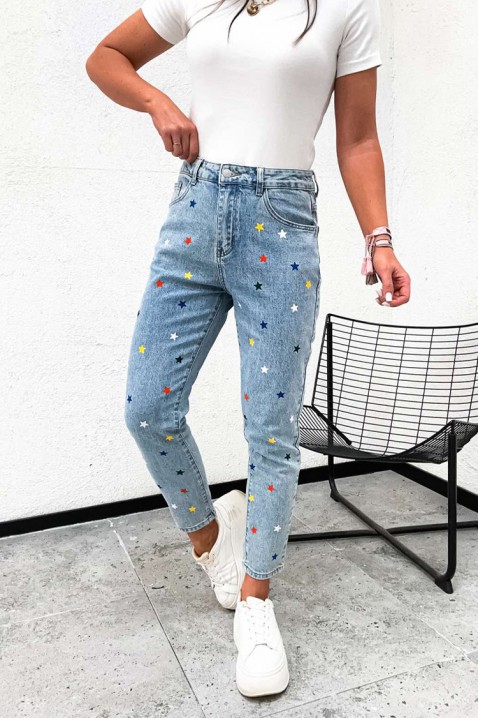 Jeansy ZVEROLDA, Kolor : chabrowy, IVET.PL - Modna odzież