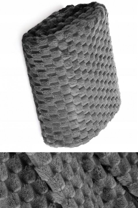 Koc BELMONGA GREY 160x200 cm, Kolor : szary, IVET.PL - Modna odzież