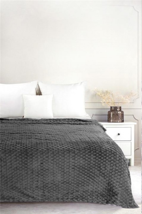 Koc BELMONGA GREY 160x200 cm, Kolor : szary, IVET.PL - Modna odzież