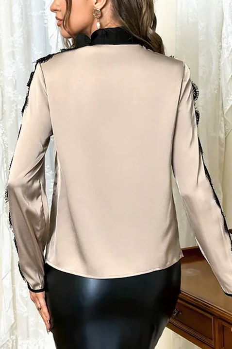 Koszula ZLEROLDA, Kolor :  beżowy, IVET.PL - Modna odzież