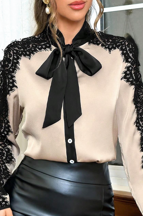 Koszula ZLEROLDA, Kolor :  beżowy, IVET.PL - Modna odzież