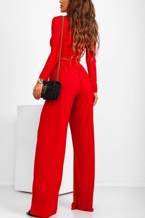 Komplet SHAPRELZA RED, Kolor : czerwony, IVET.PL - Modna odzież