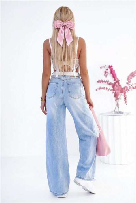 Jeansy SVERMOLDA, Kolor : błękitny, IVET.PL - Modna odzież