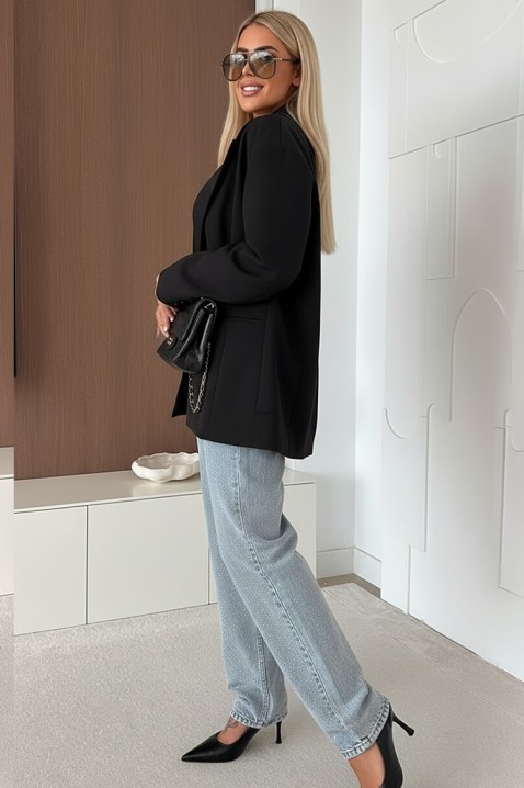 Marynarka DROPILZA BLACK, Kolor : czarny, IVET.PL - Modna odzież