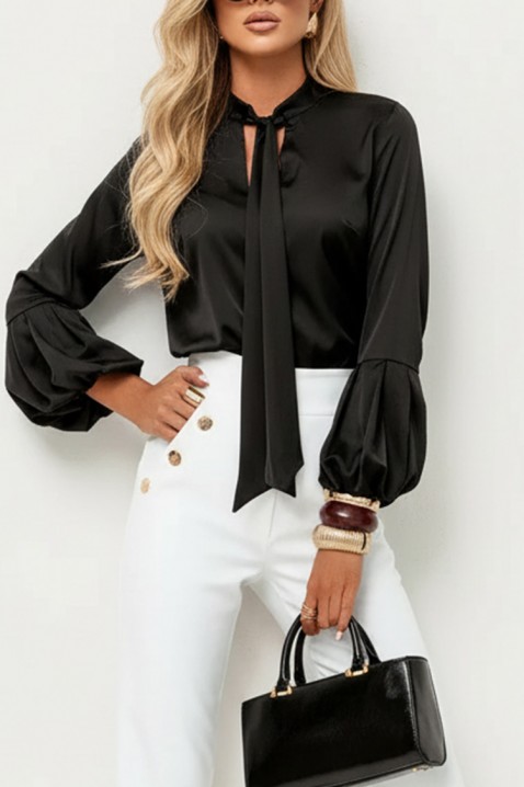 Bluzka GERZOLDA BLACK, Kolor : czarny, IVET.PL - Modna odzież