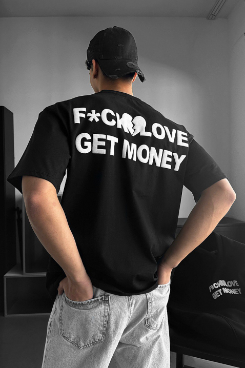 Koszulka FRONZO BLACK, Kolor : czarny, IVET.PL - Modna odzież