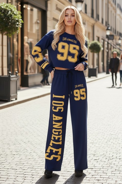 Komplet EVREDINZA NAVY, Kolor : granatowy, IVET.PL - Modna odzież