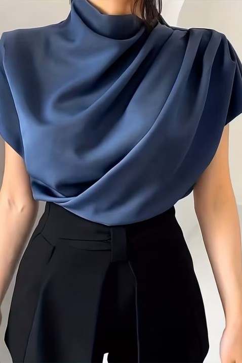 Top GLORELZANA, Kolor : granatowy, IVET.PL - Modna odzież