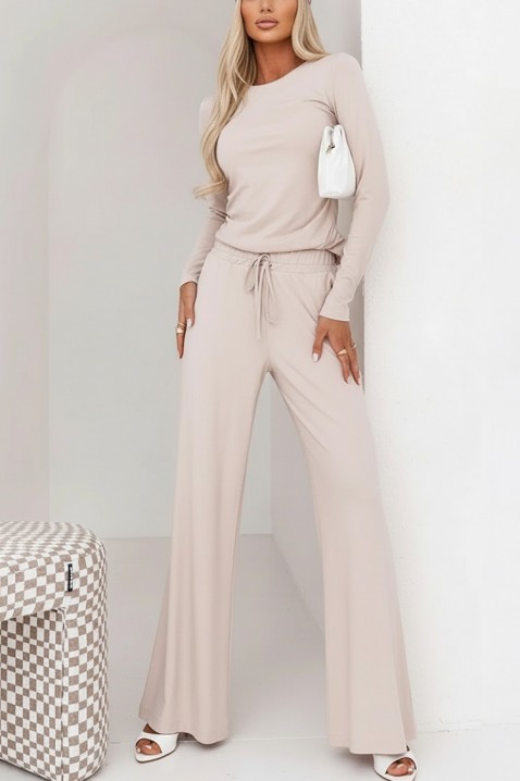 Komplet ELEGOLZA, Kolor :  beżowy, IVET.PL - Modna odzież