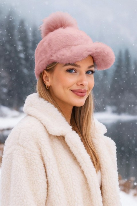 Czapka TERELOSA PINK, Kolor : różowy, IVET.PL - Modna odzież