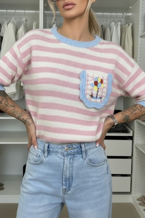 Sweter PLOLELONDA PUDRA