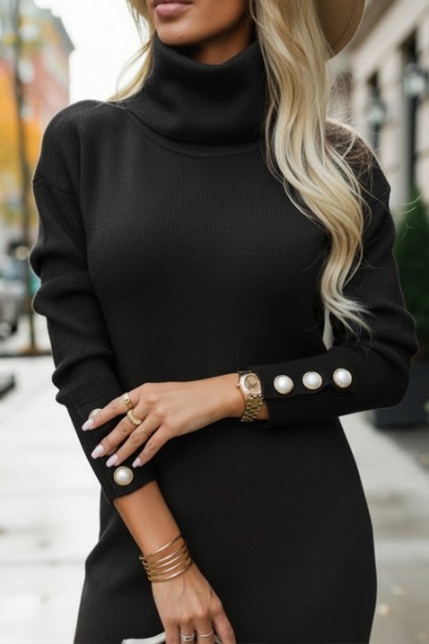 Sukienka BLONEZA BLACK, Kolor : czarny, IVET.PL - Modna odzież