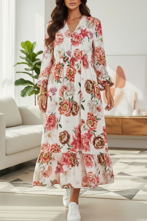 Sukienka GRELINDANA, Kolor : wielokolorowy, IVET.PL - Modna odzież