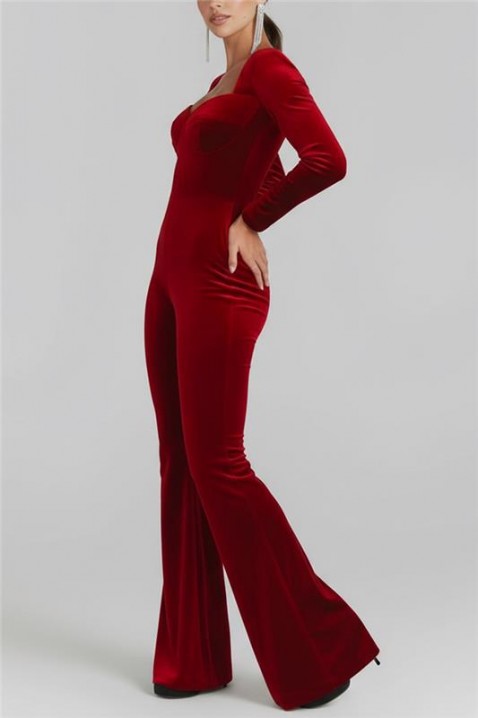 Kombinezon BAGRONSA RED, Kolor : czerwony, IVET.PL - Modna odzież