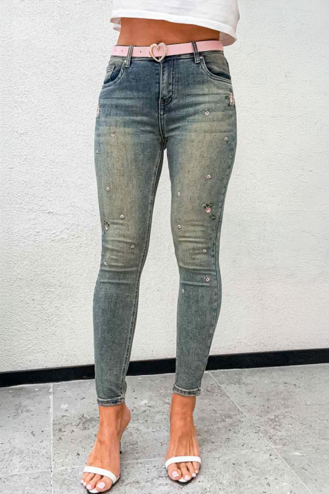 Jeansy LOMENZINA, Kolor : błękitny, IVET.PL - Modna odzież